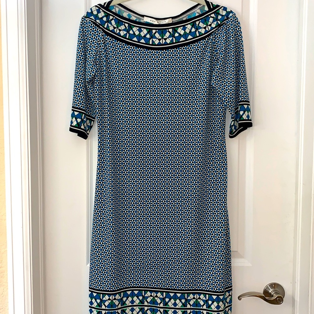 NWT MAX STUDIO Geometric Dress (L)